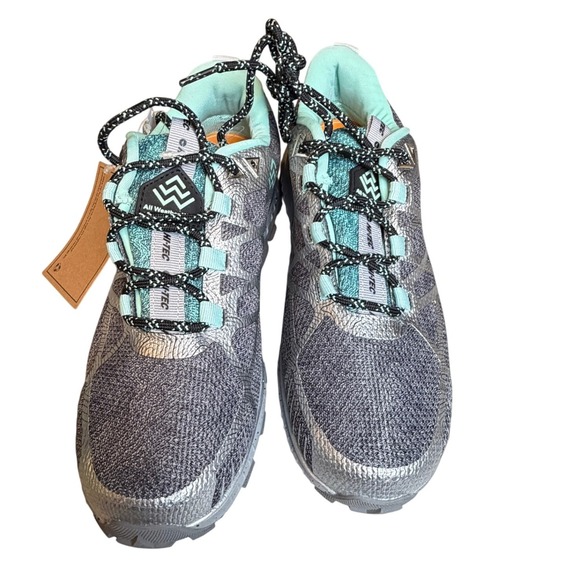 Hi-Tec Shoes - Hi-Tec Women Mauna Hiker WP Light Grey Size 8 Gorpcore Trail Shoe Hike Trekking